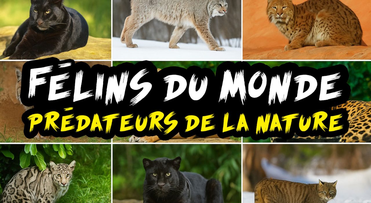 Félins du monde : les grands prédateurs de la nature