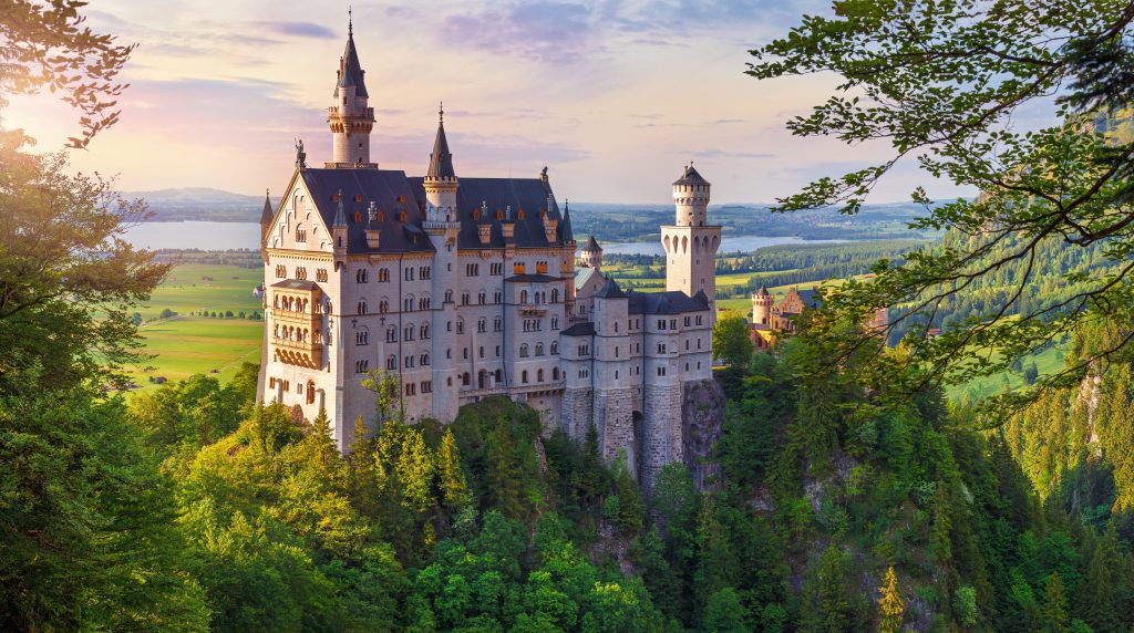 Château de Neuschwanstein, Allemagne.