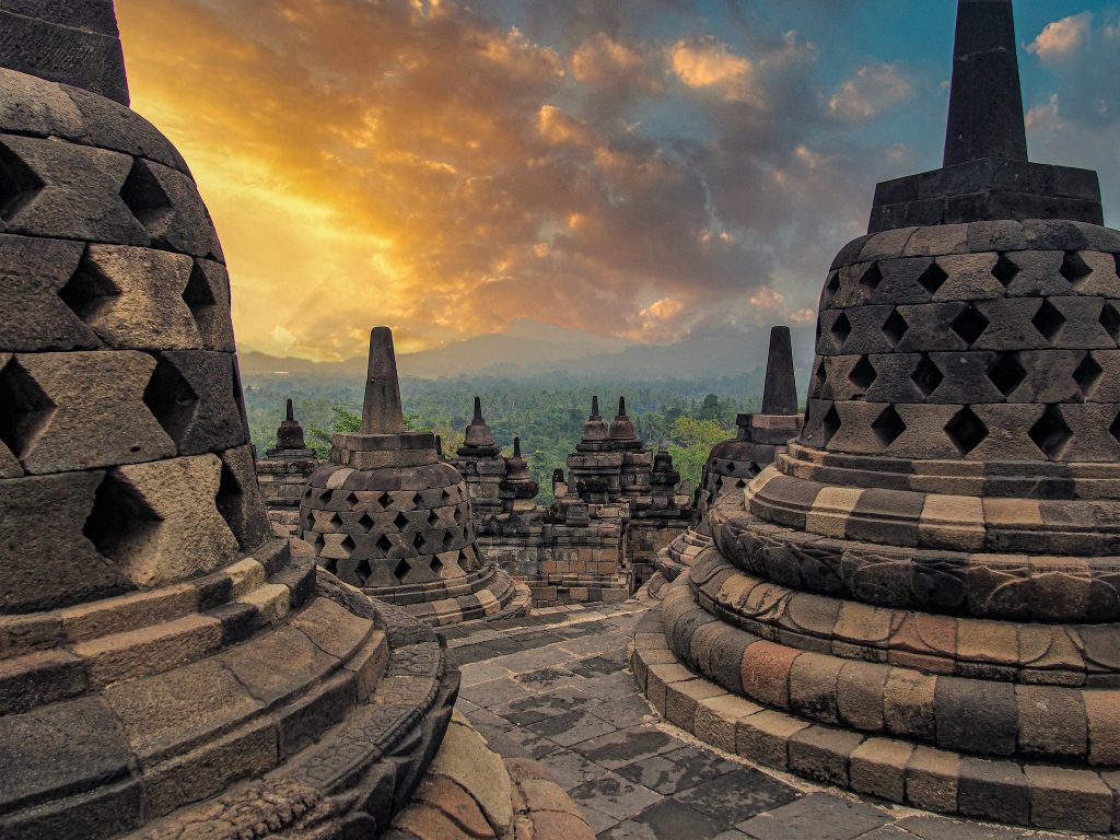 Temple Borobudur Indonésie