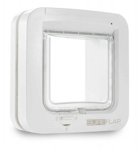 Sureflap Chatière à Puce Électronique pour Chat - Blanc