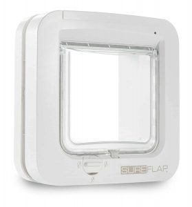 Sureflap Chatière à Puce Électronique pour Chat - Blanc