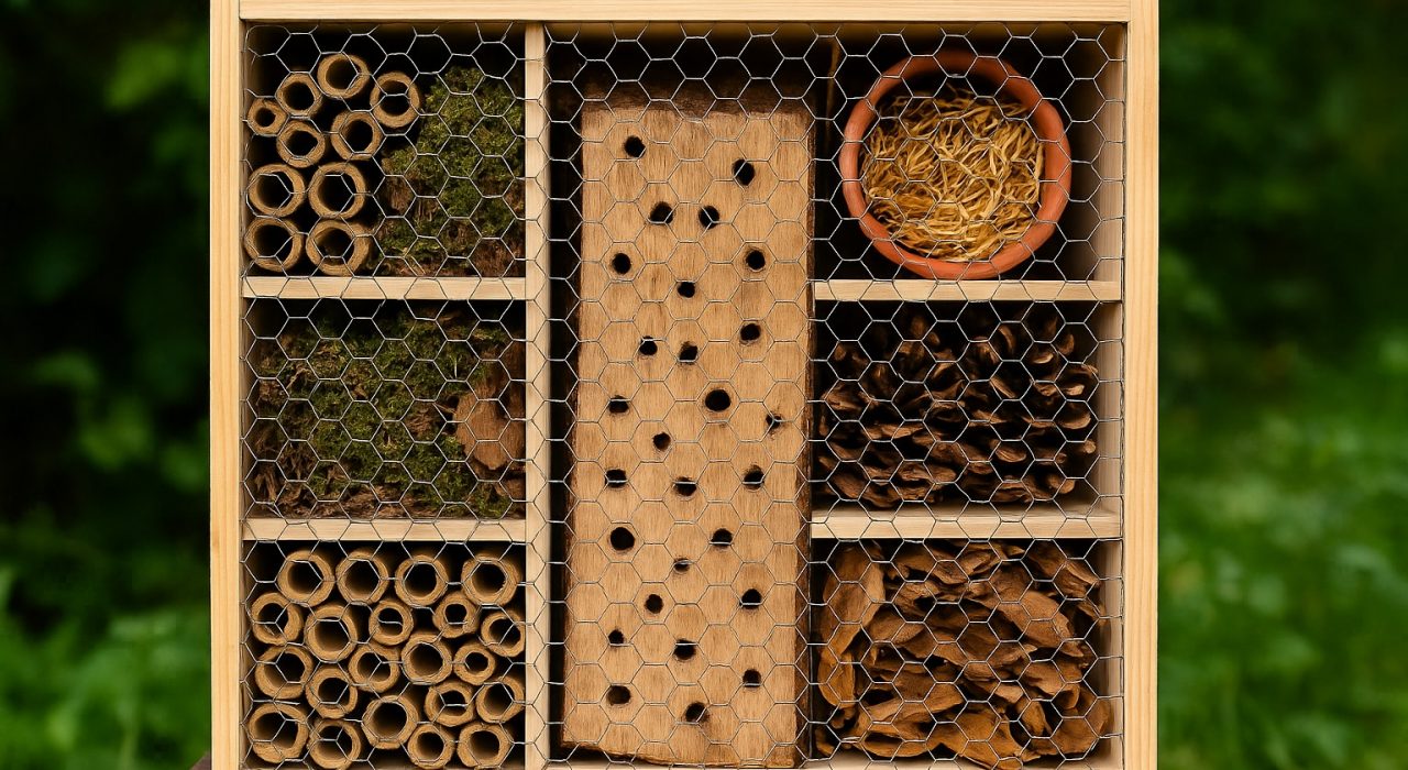 Construire un hôtel à insectes : étapes de construction DIY