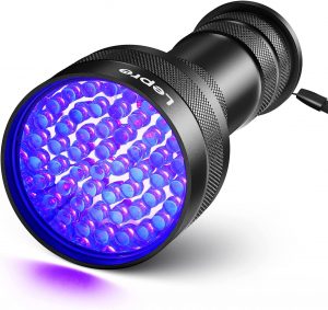 Lepro Lampe Torche UV, détecteur d'urine