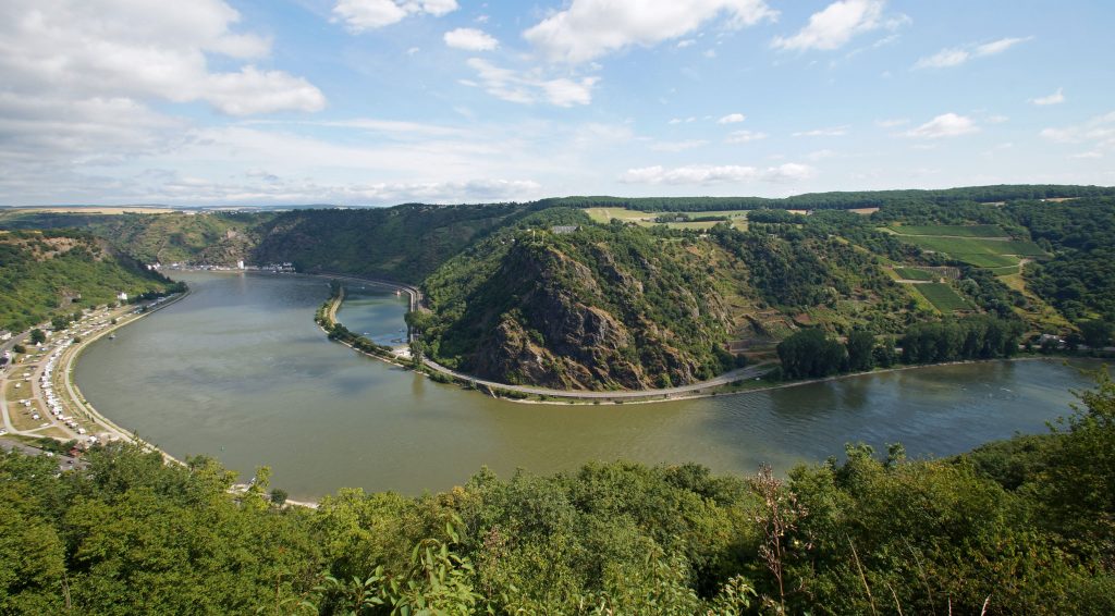 Lorelei, Rhin, Allemagne.