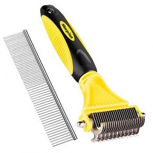 Brosse pour chat à poils longs