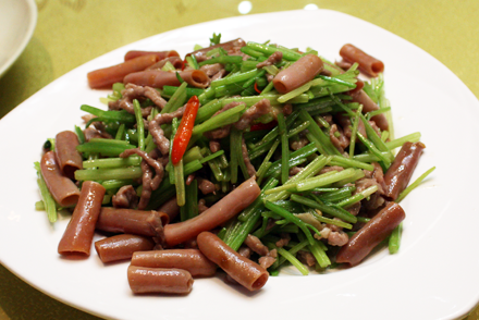 Salade de poissons pénis