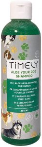 Shampooing pour chien à l'aloe vera délicat pour un pelage doux