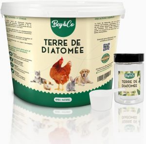 Terre de diatomée en food grade, similaire à Croq