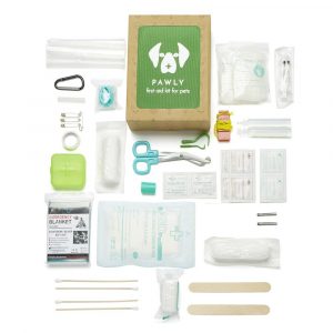 Kit premiers secours pour chiens : 40 articles