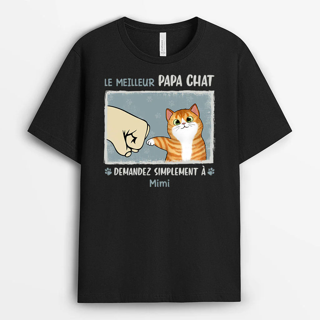 Tshirt personnalisé pour les amoureux des chats